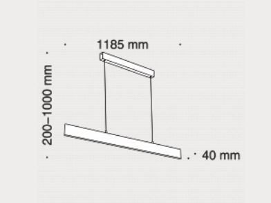 Lampa wisząca Maytoni P010PL-L30W Step - Biała