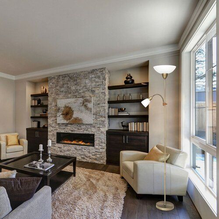 Lampa podłogowa Rabalux Diana 4068 brąz