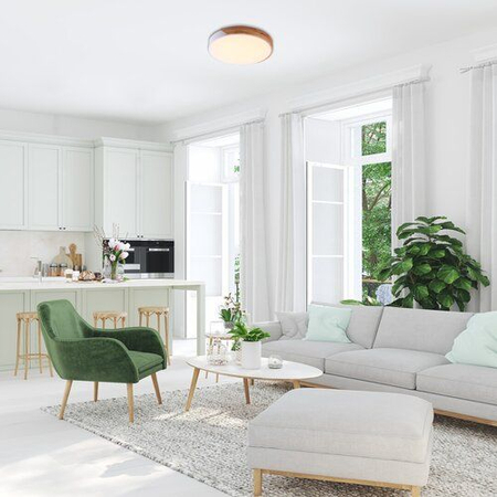 Lampa sufitowa Rabalux Maple 3527 biały matowy