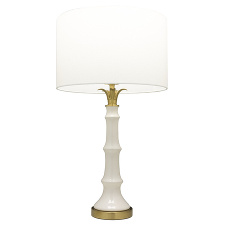 Cosmo Light Lampa stołowa LOBOC T01019BR-WH