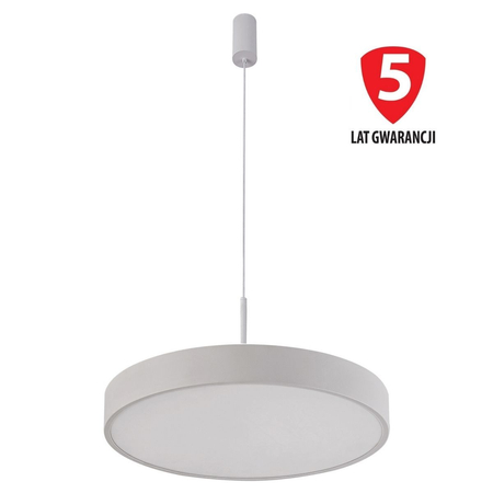 Lampa wisząca Italux 5361-830RP-WH-3 Orbital Biała