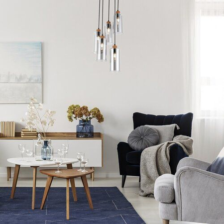 Lampa wisząca Rabalux Tanno 72125 dąb