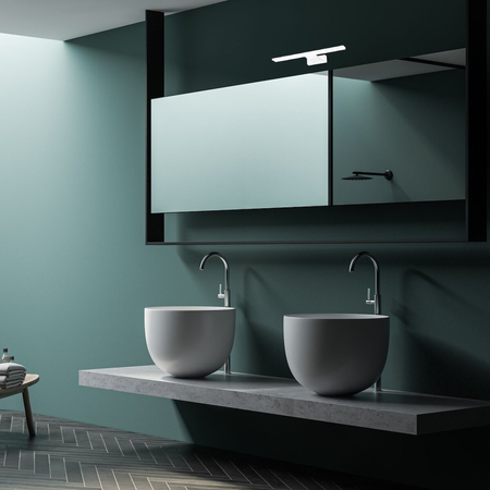 Milagro Kinkiet Shine 30cm 7W LED Biały ML3873 BIAŁY