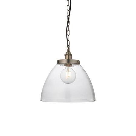 Lampa wisząca Endon Lighting Hansen Grand 106896 srebrny