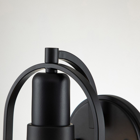 Kinkiet Somerset - 1 źródło światła - Czarny Quintiesse QN-SOMERSET1-BK