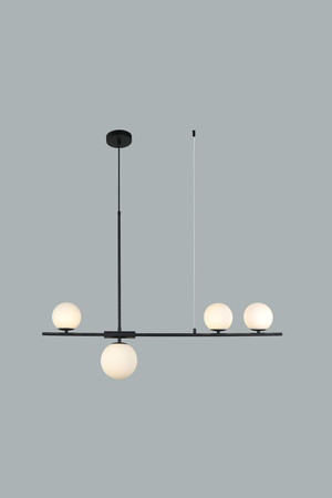 Lampa wisząca SANTANDER BK Azzardo AZ4418 sandy black