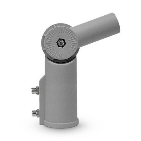 Uchwyt na oświetlenie uliczne Greenie U1-SZARY 