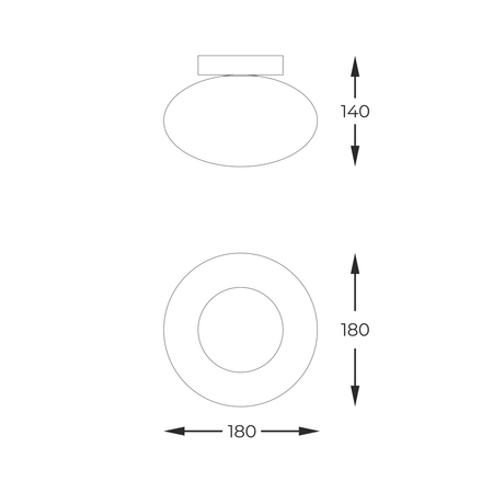 Lampa sufitowa Zuma Line 1187 OMI LAMPA SUFITOWA ZŁOTY