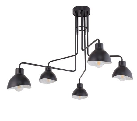 Sigma 32451 HOLI 5 plafon czarny biały