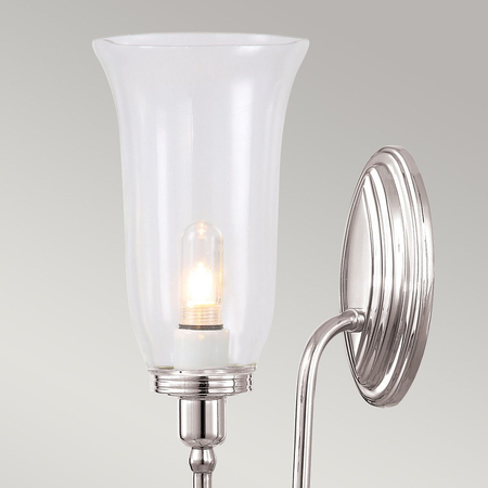Kinkiet Elstead Lighting Blake szary BATH-BLAKE2-PN