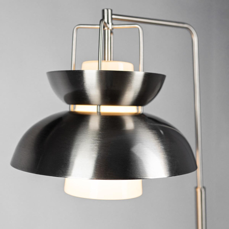 Lampa stojąca Scandavian niklowana