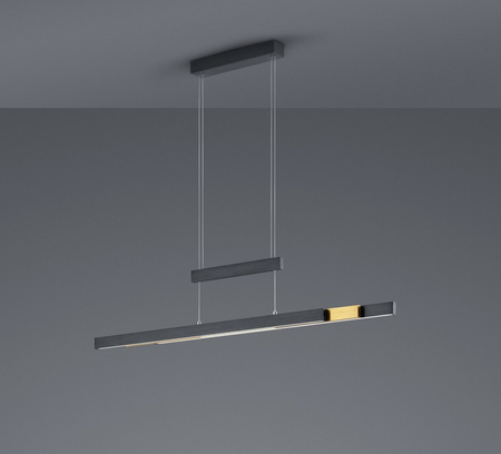 Lampa wisząca Trio 375310502 czarny
