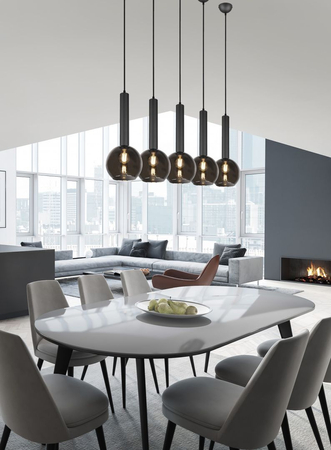 Lampa wisząca Trio 310300532 czarny