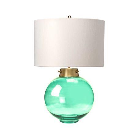 Lampa stołowa Elstead Lighting Kara zielony DL-KARA-TL-GREEN