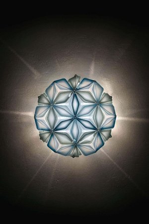 Lampa sufitowa/kinkiet Slamp LAVCM00BLU00000000EU La Vie blue