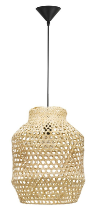 Lampa wisząca Luces Exclusivas PALMAS LE42124 drewniany