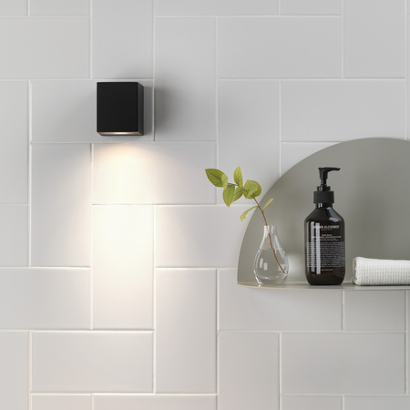 Kinkiet zewnętrzny Astro Chios 80 1310002 Czarny z Teksturą