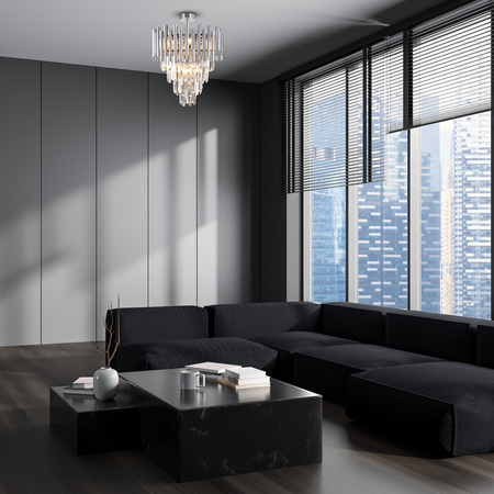 Milagro Lampa sufitowa MADISON CHROME 9xE14 ML8805 CHROM