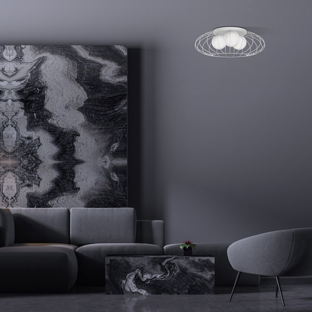 Milagro Lampa Sufitowa Kronos 3xE14 Biały MLP4435 BIAŁY