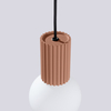 Sollux Lighting Lampa wisząca HALO 1 mocca SL.1734