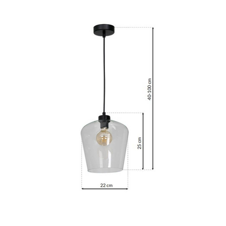 Lampa wisząca Milagro MLP6605 Santiago