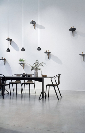 Lampa wisząca Maxlight COMET P0433 czarny/chrom