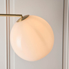 Endon Lighting Lampa podłogowa 76613 mosiądz