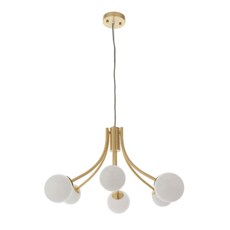 Endon Lighting Lampa wisząca 92217 mosiądz