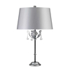 Lampa stołowa Elstead Lighting Amarilli patyna AML-TL-BLK-SIL