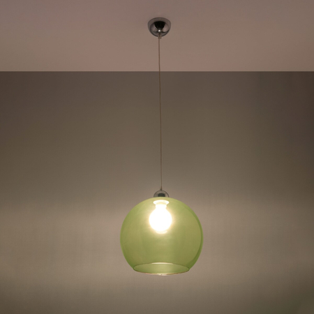 Sollux Lighting Lampa wisząca BALL zielona SL.0254
