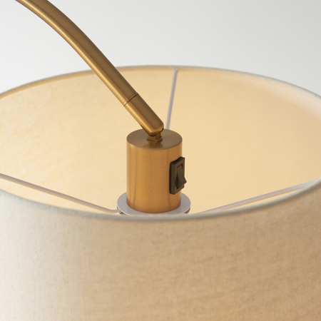 Endon Lighting Lampa podłogowa 110645 mosiądz