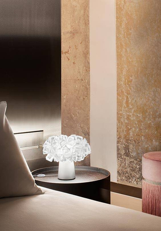 Lampa stołowa Slamp CLIZIA - MAMA NON MAMA GOLD - DARK BASE S CLITS00GNM00000BLBEU złoty