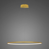 Lampa wisząca Ledowe Okręgi No.1 80cm 3k złota