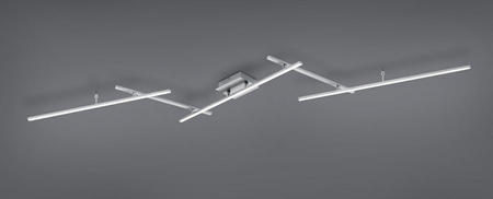 Lampa sufitowa Trio 628410507 srebrny