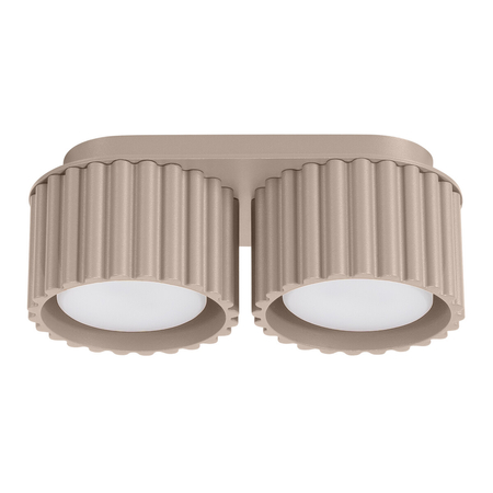 Sollux Lighting Plafon AURA 2 taupe Gx53 SL.1818