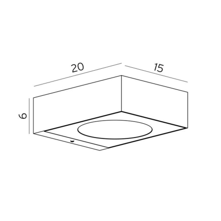 HITRA 1330 GRAPHITE LED 9,5W 3000K