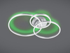 Lampa sufitowa Trio 670810607 srebrny