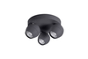 Lampa sufitowa PERA 3 ROUND SAND GREY Azzardo AZ1255 grafitowy