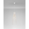 Lampa wisząca Luces Exclusivas GALIRIO LE45368 drewno jasne i ciemne, biały