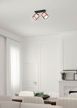 Kinkiet Trio 811400232 czarny