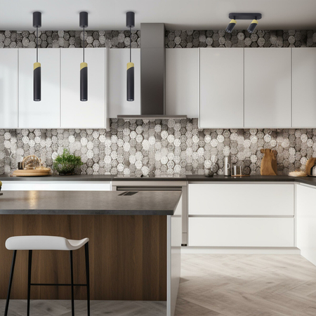 Milagro NEO BLACK GOLD SPOT 2xGU10 ML0281 CZARNY + ZŁOTY