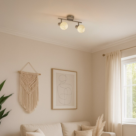 Milagro Lampa sufitowa DEX 2xE14 ML2118 KASZMIR