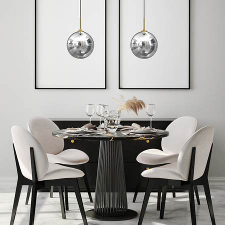 Milagro Lampa wisząca REFLEX fi 250 1xE27 MLP8414 CZARNY