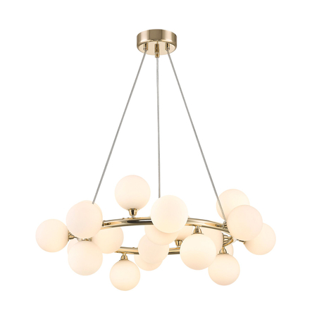 Lampa wisząca BOBO Zuma Line P0462-20C-F7AA złoty