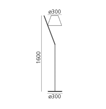 Lampa podłogowa Artemide 1753020A La Petite LED