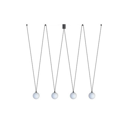 Lampa wisząca SLING IV Nowodvorski 10354 czarny