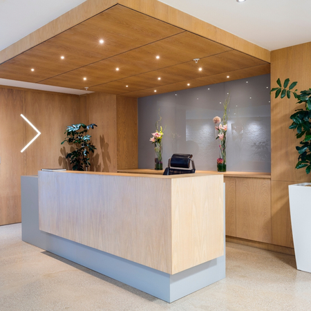 Lampa LED Hexagon Blaupunkt 19,2W panel sufitowy led 4000K CRI90 w kształcie strzałki