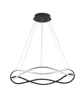 Lampa sufitowa Luces Exclusivas CHAPA - czarny mat LE43294