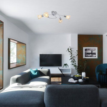 Lampa sufitowa Rabalux Hestia 5302 chrom