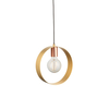 Endon Lighting Lampa wisząca 97664 mosiądz
